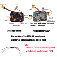 Load image into Gallery viewer, Led driver for DIY electric skateboard 12V Tail Light 5V strip lights
